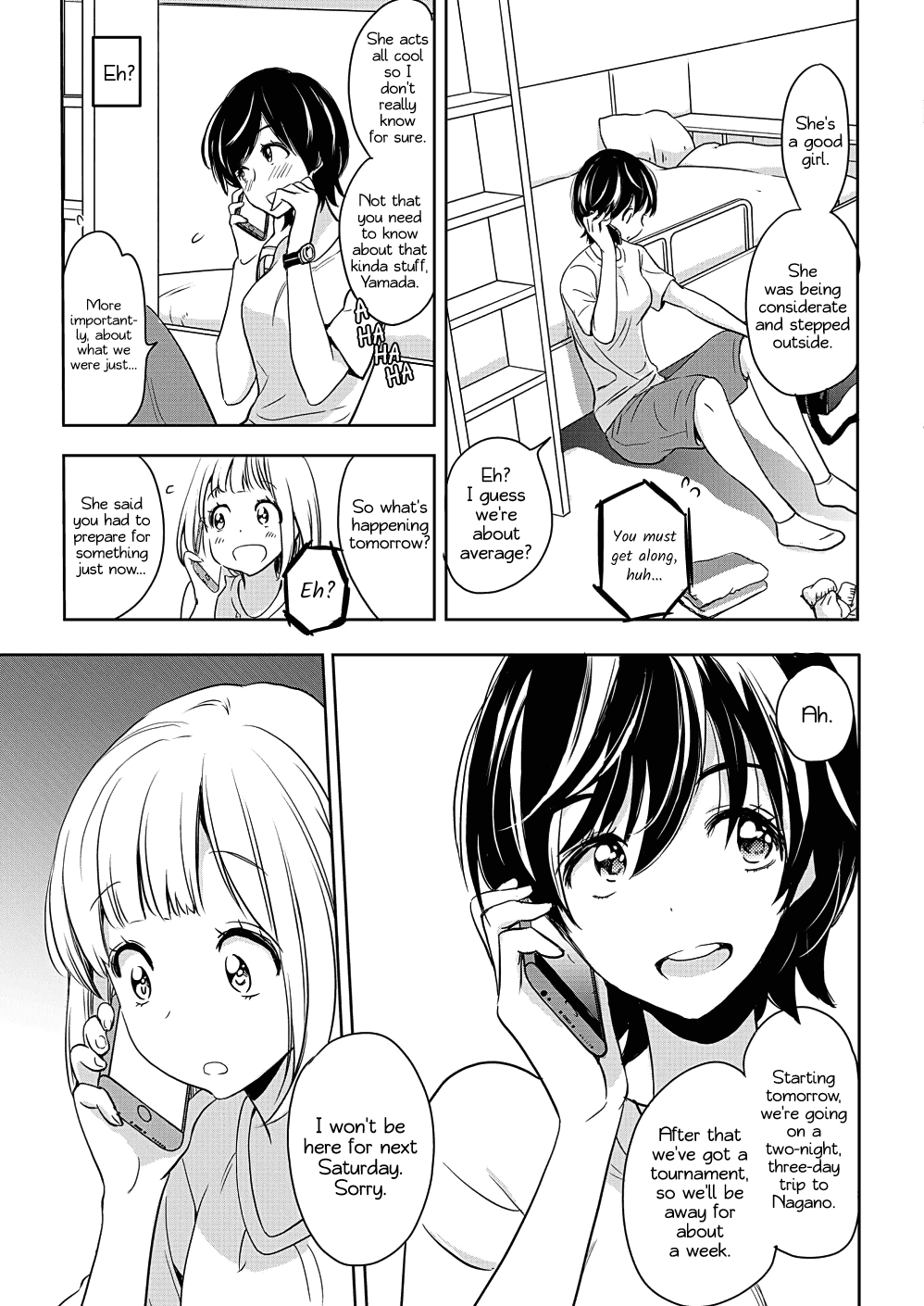 Yamada To Kase-San - Chapter 7: Roommate And Kase-San