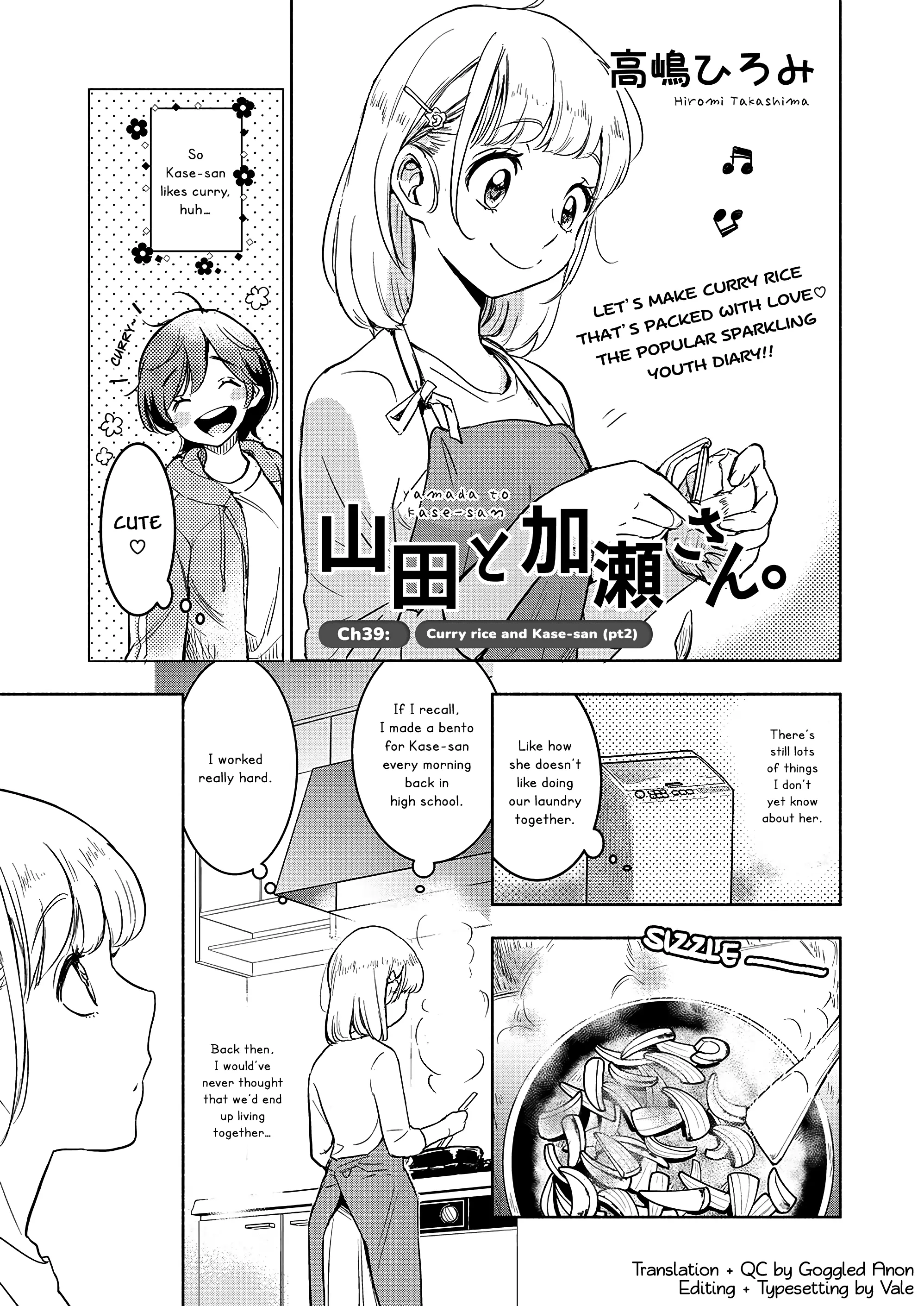 Yamada To Kase-San - Chapter 39: Curry Rice And Kase-San (Part 2)