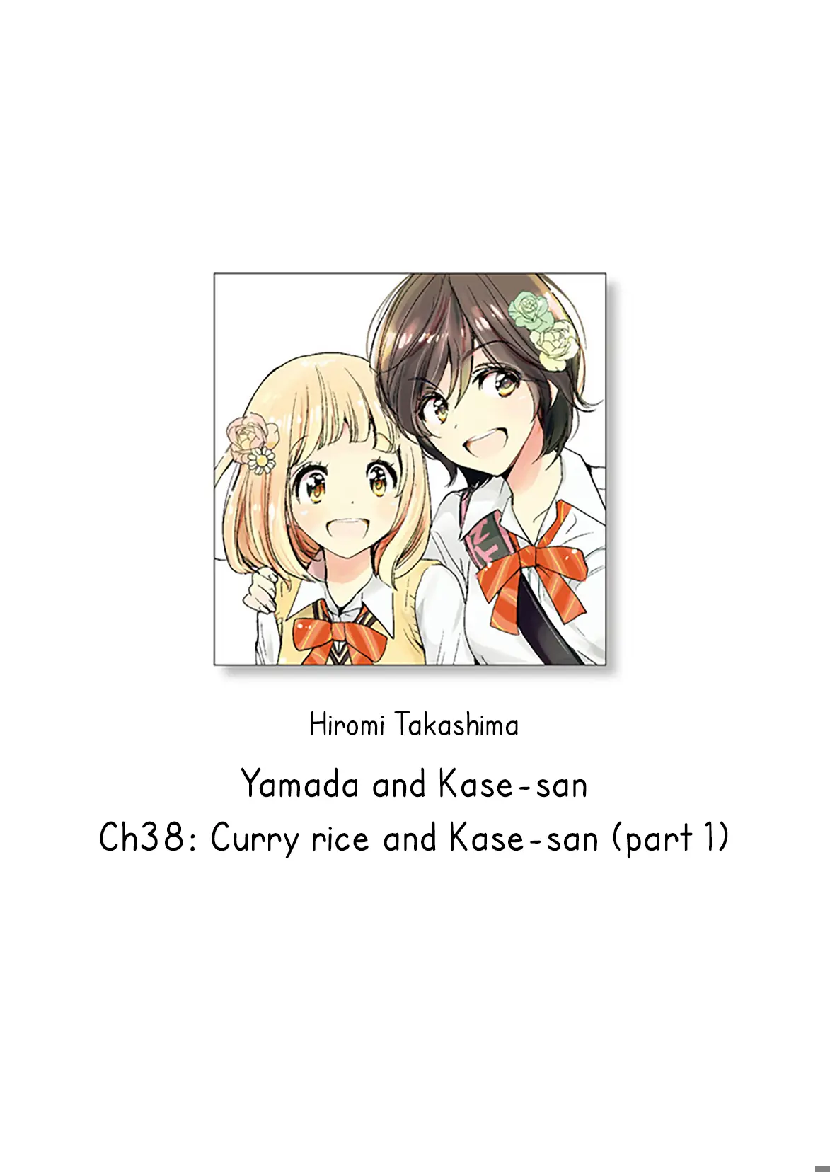 Yamada To Kase-San - Chapter 38: Curry Rice And Kase-San (Part 1)