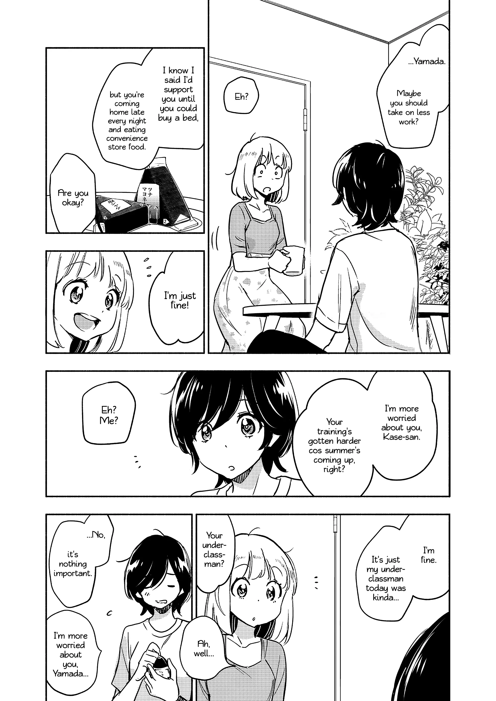 Yamada To Kase-San - Chapter 42: Riceballs And Kase-San