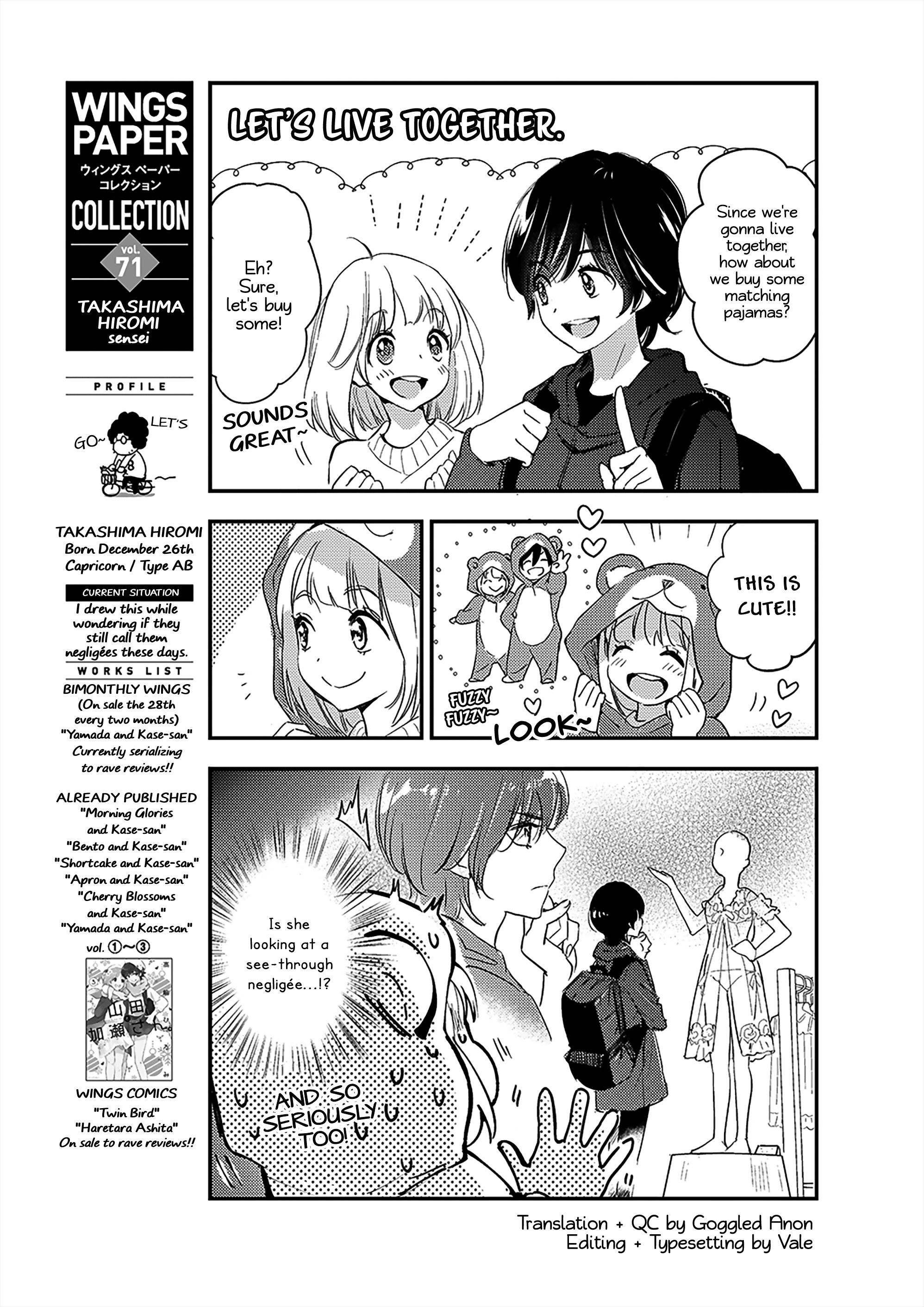 Yamada To Kase-San - Chapter 35: Moving And Kase-San (Part 1)