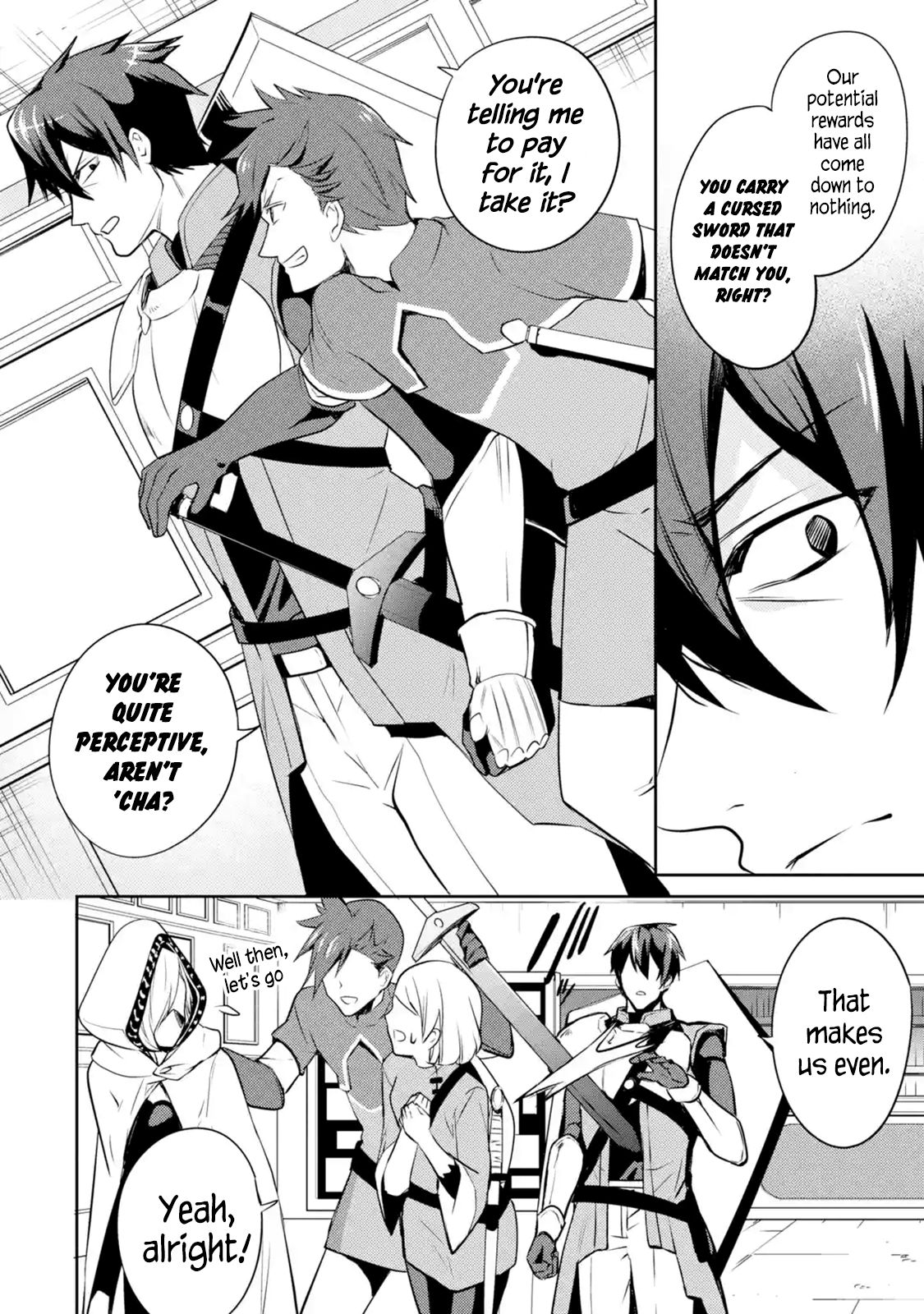 The Labyrinth Raids Of The Ultimate Tank ~The Tank Possessing A Rare 9,999 Endurance Skill Was Expelled From The Hero Party~ - Chapter 1