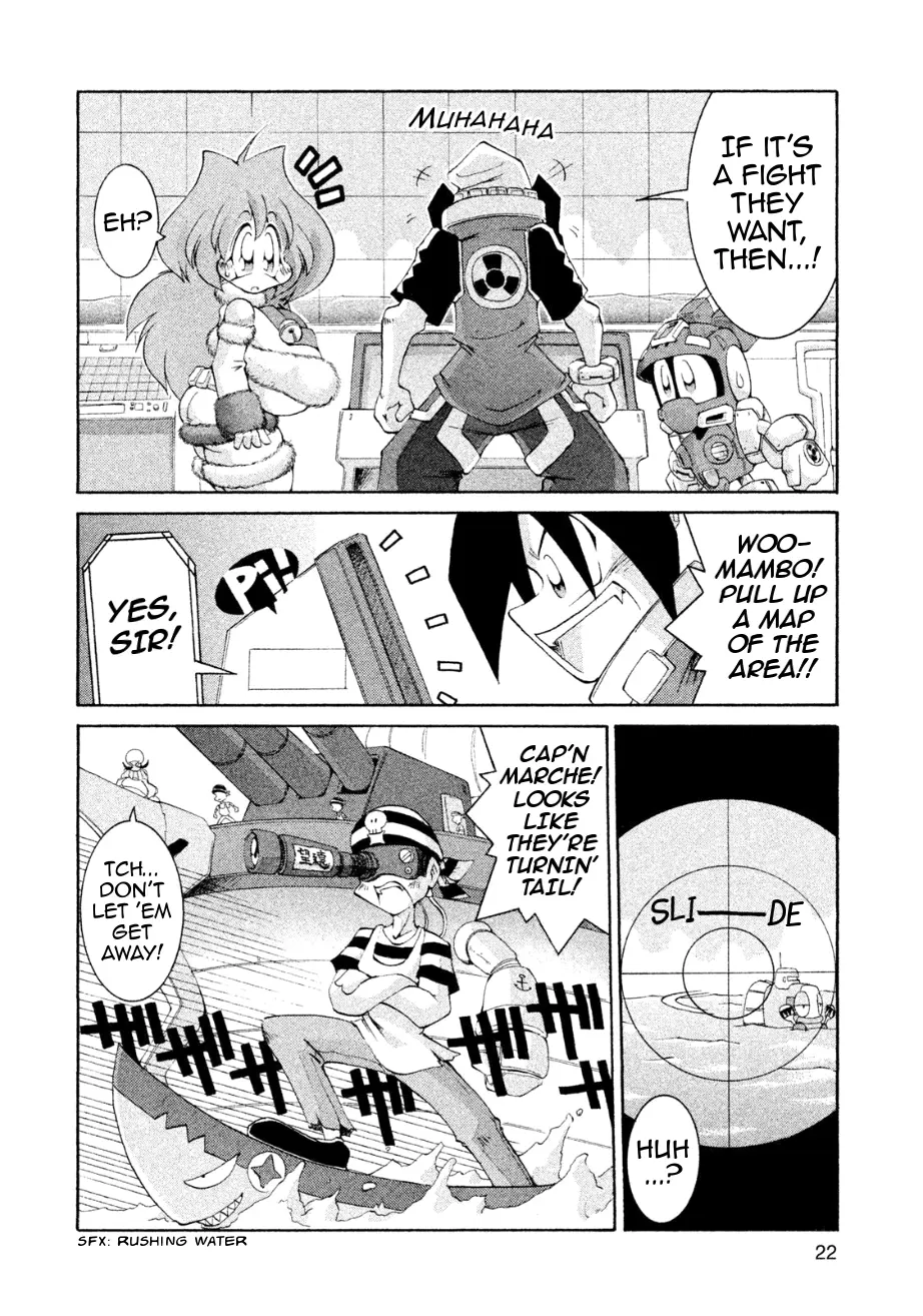 Robopon - Vol.3 Chapter 24: Rogues That Can Make Even Sleepin' Kids Cry