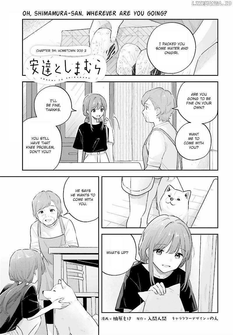 Adachi To Shimamura (Moke Yuzuhara) - Chapter 49.2