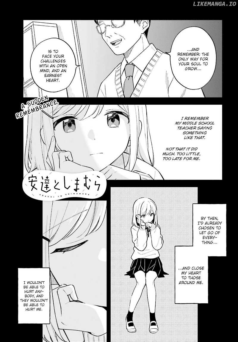 Adachi To Shimamura (Moke Yuzuhara) - Chapter 47