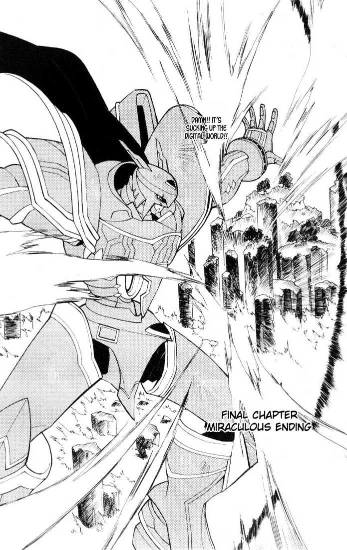 Digimon D-Cyber - Vol.2 Chapter 14 : Miraculous Ending