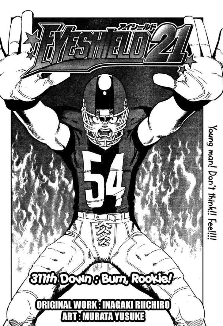 Eyeshield 21 - Chapter 311 : Burn, Rookie