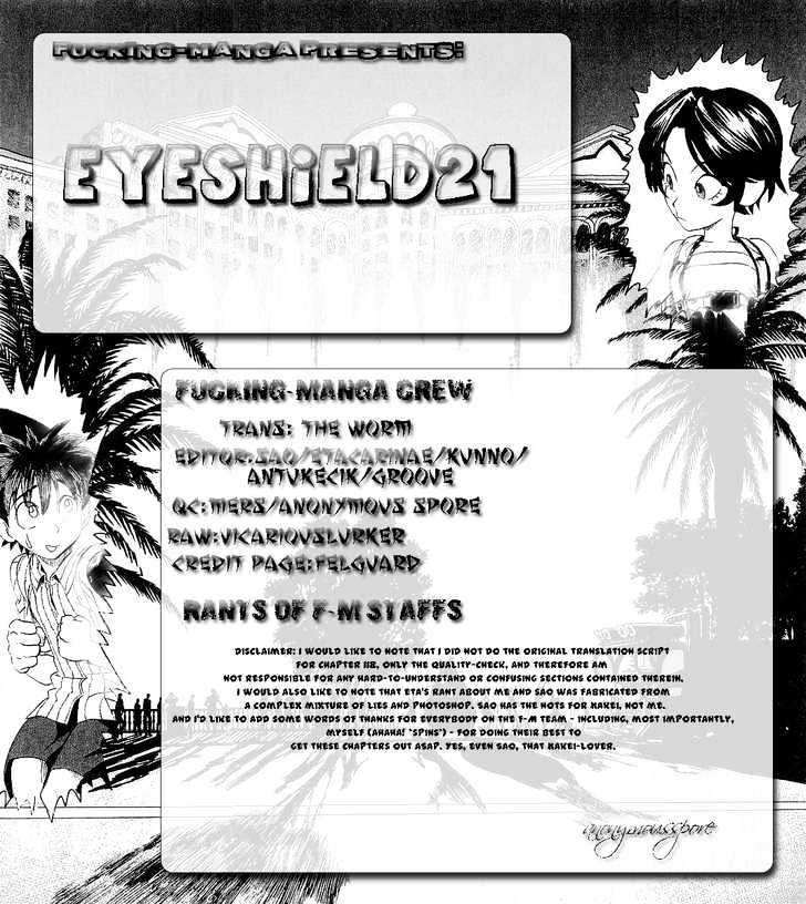 Eyeshield 21 - Chapter 118 : This Proud Blood