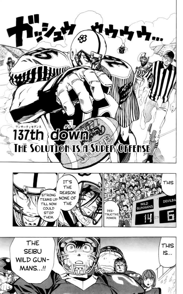 Eyeshield 21 - Chapter 137 : The Solution Is A Super Offense