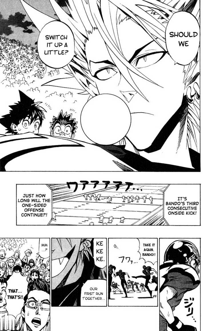 Eyeshield 21 - Chapter 157 : The Spider S Web