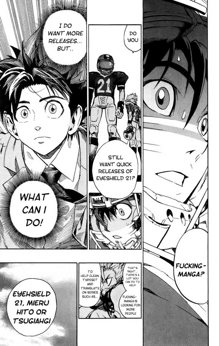 Eyeshield 21 - Chapter 157 : The Spider S Web