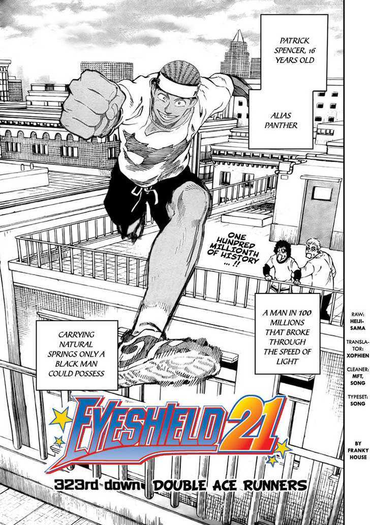 Eyeshield 21 - Chapter 323 : Double Ace Runners