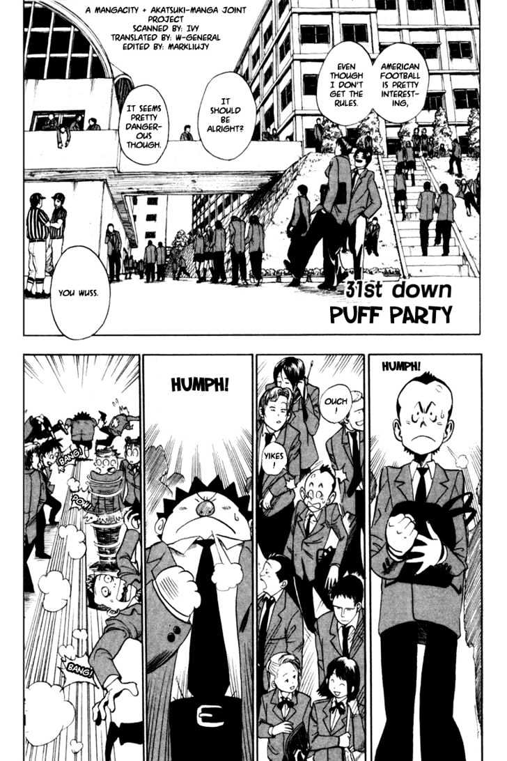 Eyeshield 21 - Chapter 31 : Puff Party