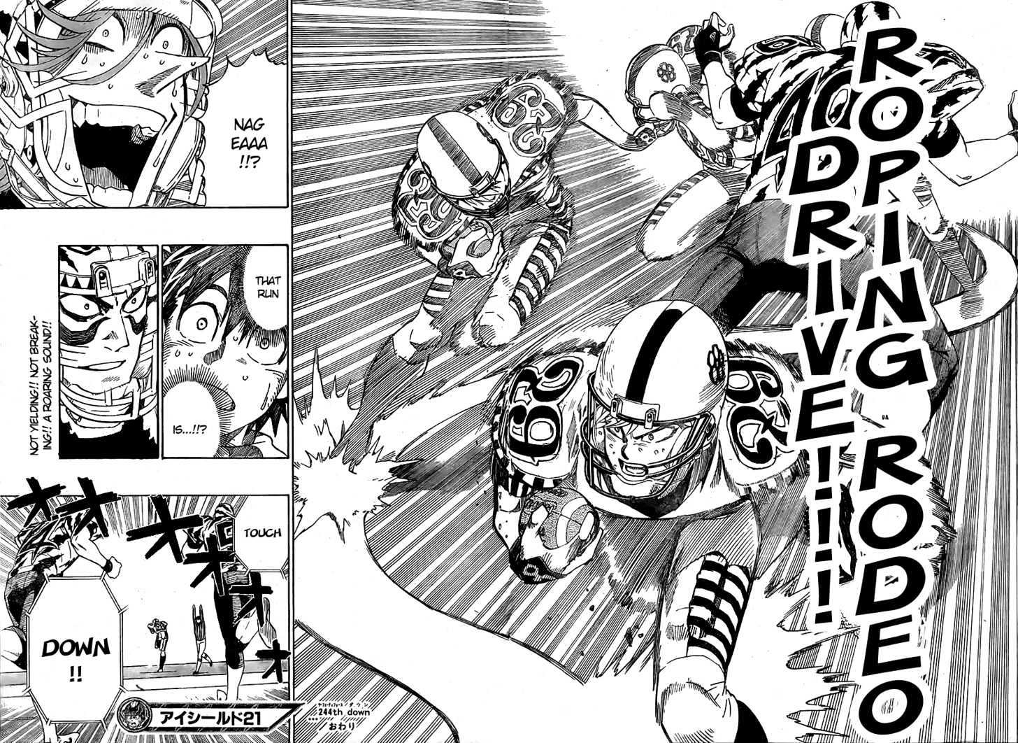 Eyeshield 21 - Chapter 244 : Hungry