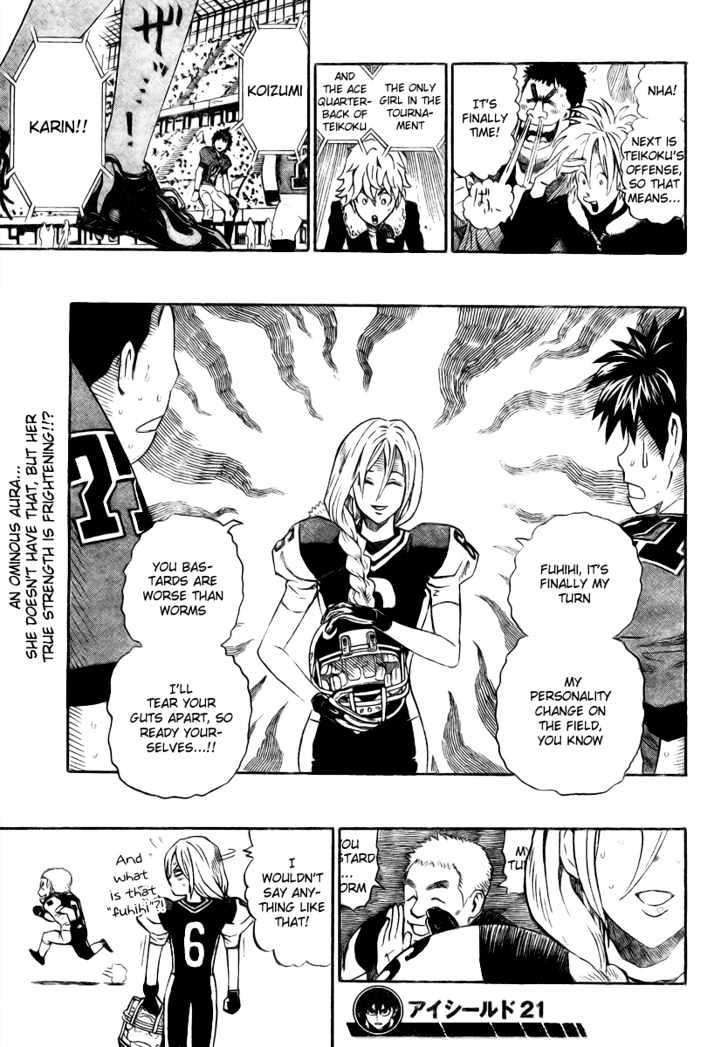 Eyeshield 21 - Chapter 284 : Bloodline Of Sky Riders