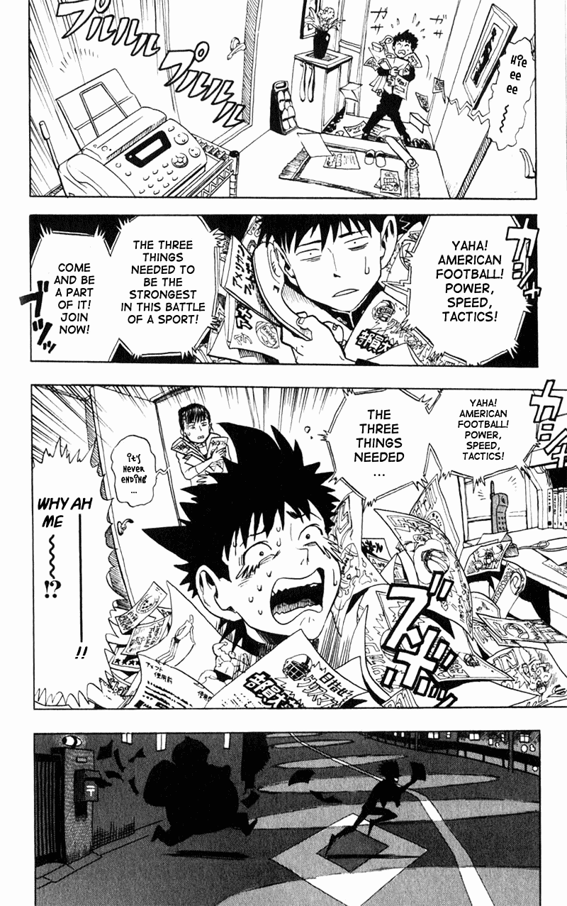 Eyeshield 21 - Chapter 1: The Man With The Golden Legs