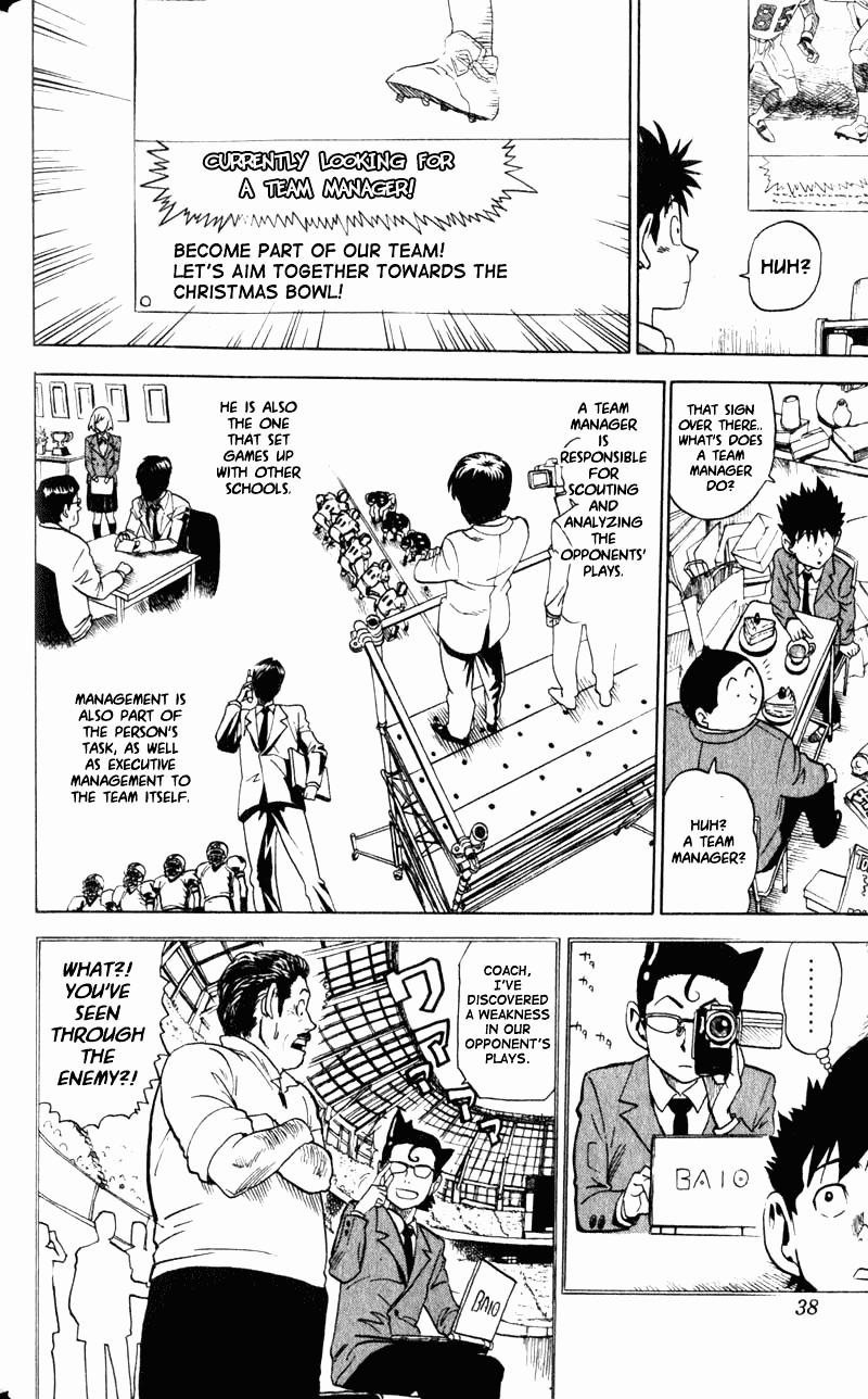 Eyeshield 21 - Chapter 1: The Man With The Golden Legs