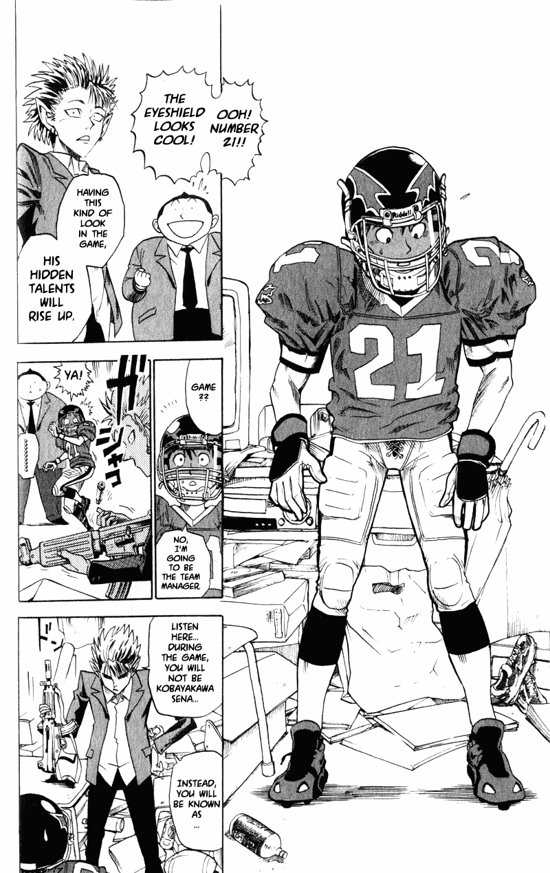 Eyeshield 21 - Chapter 1: The Man With The Golden Legs