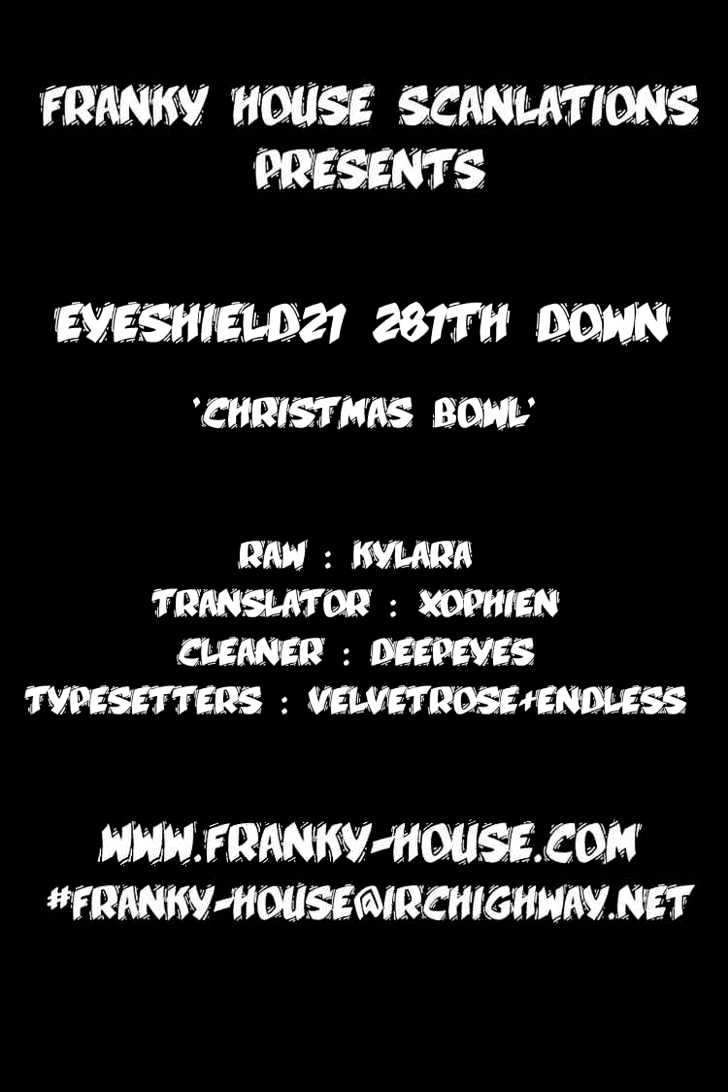 Eyeshield 21 - Chapter 281 : Christmas Bowl