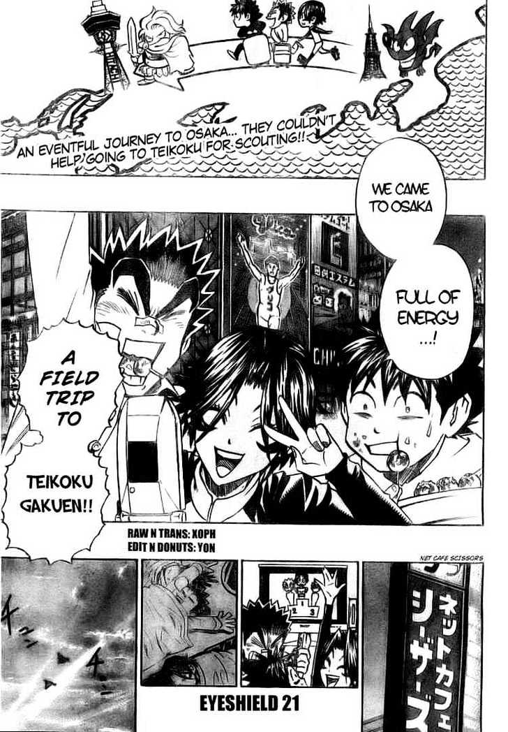 Eyeshield 21 - Chapter 276 : Field Trip At Teikoku Gakuen!