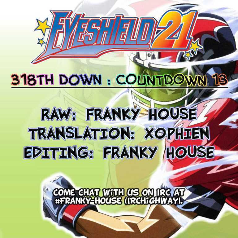 Eyeshield 21 - Chapter 318 : Countdown 13