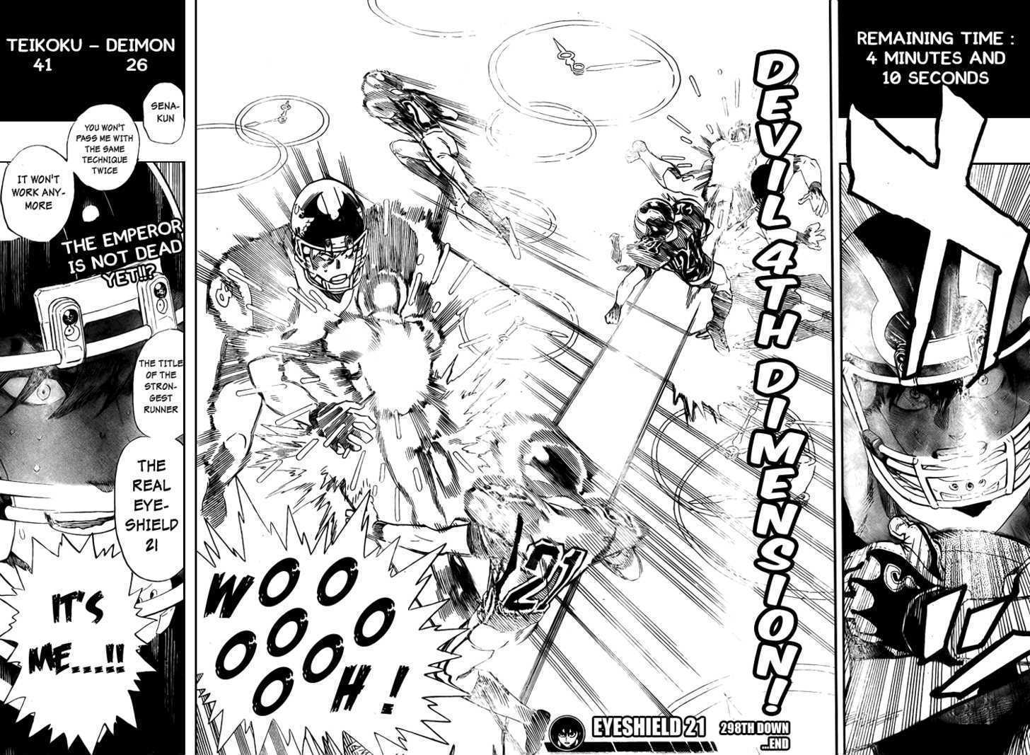 Eyeshield 21 - Chapter 298 : Brains To Idiots