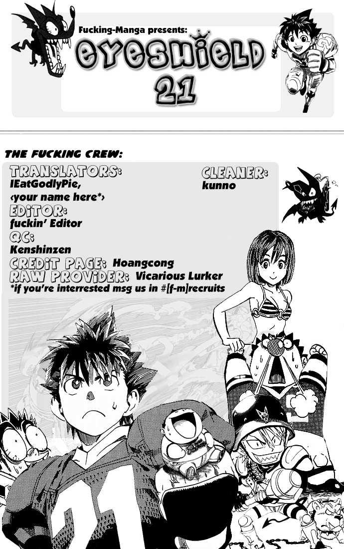 Eyeshield 21 - Chapter 83 : Protector And The Protected