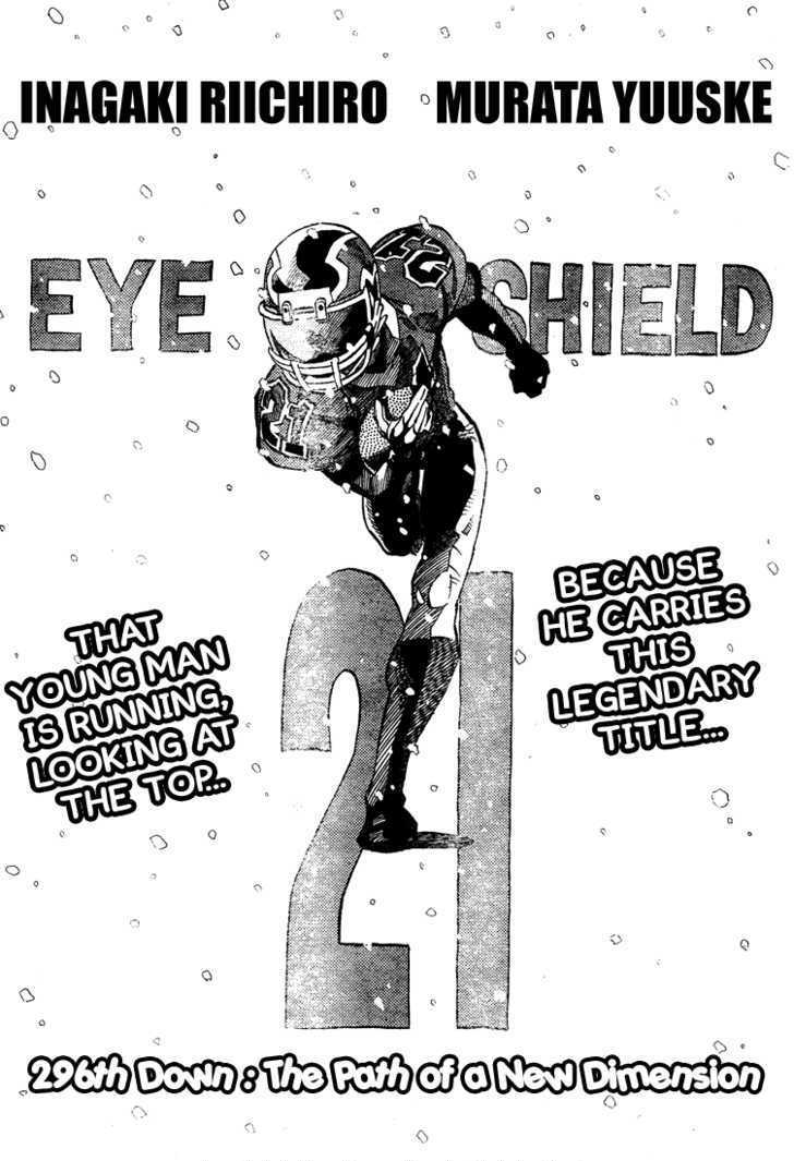 Eyeshield 21 - Chapter 296 : The Path Of A New Dimesion