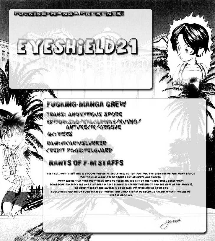 Eyeshield 21 - Chapter 112 : Fantastic American Football Player