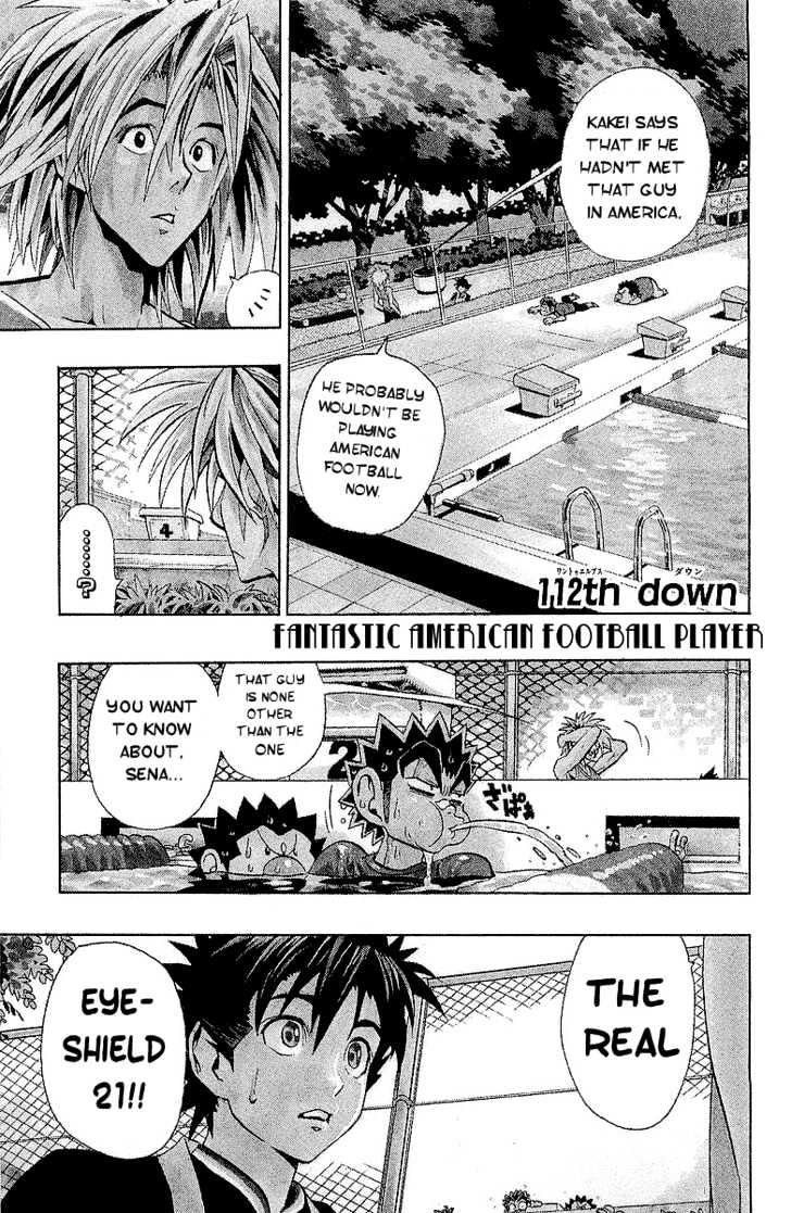 Eyeshield 21 - Chapter 112 : Fantastic American Football Player