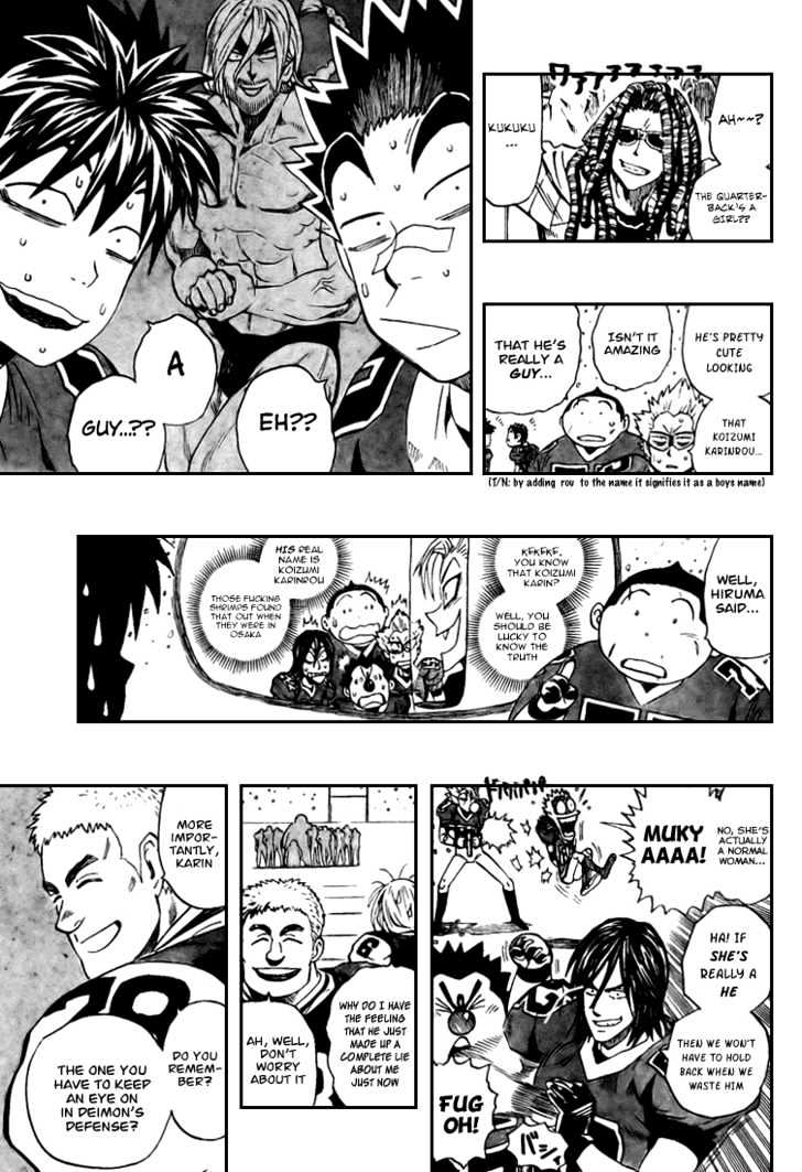 Eyeshield 21 - Chapter 285 : Koizumi Karin