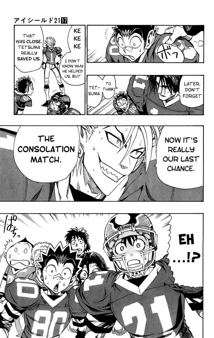 Eyeshield 21 - Chapter 150 : A Too-Fast Down