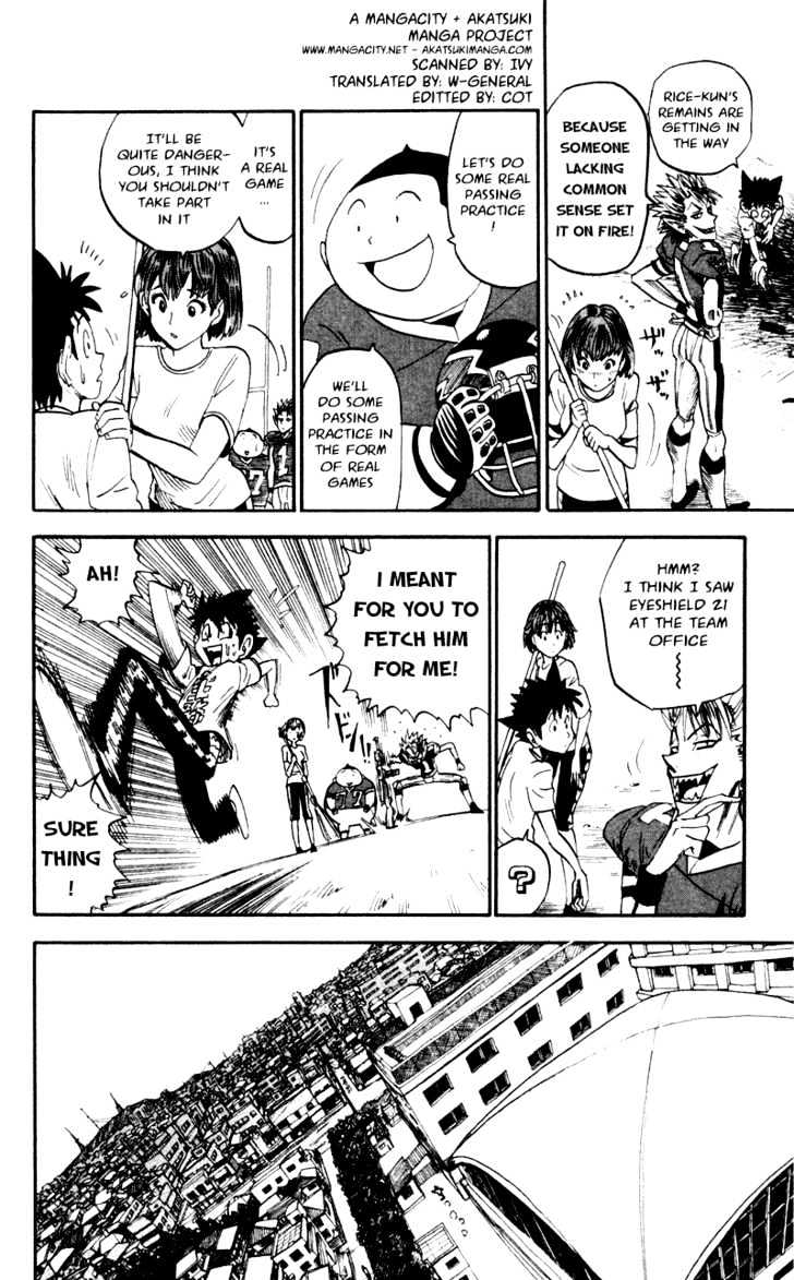 Eyeshield 21 - Chapter 27 : The Reason For Battling