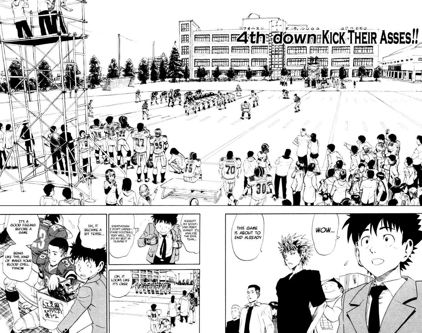 Eyeshield 21 - Chapter 4 : Kick Their Asses!!