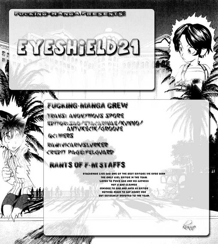 Eyeshield 21 - Chapter 123 : And One Year Later