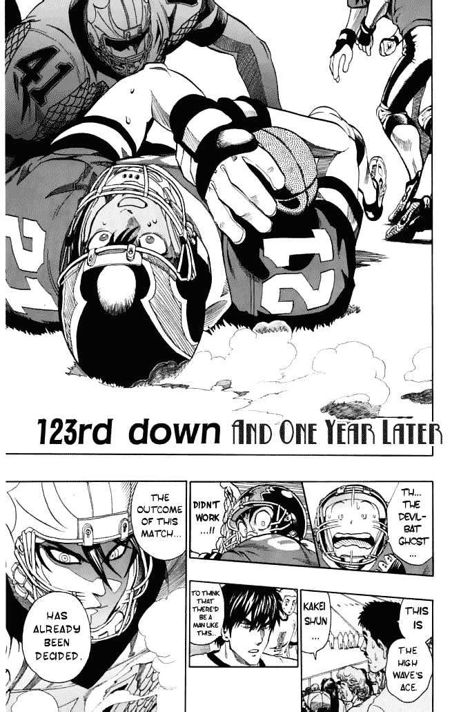 Eyeshield 21 - Chapter 123 : And One Year Later