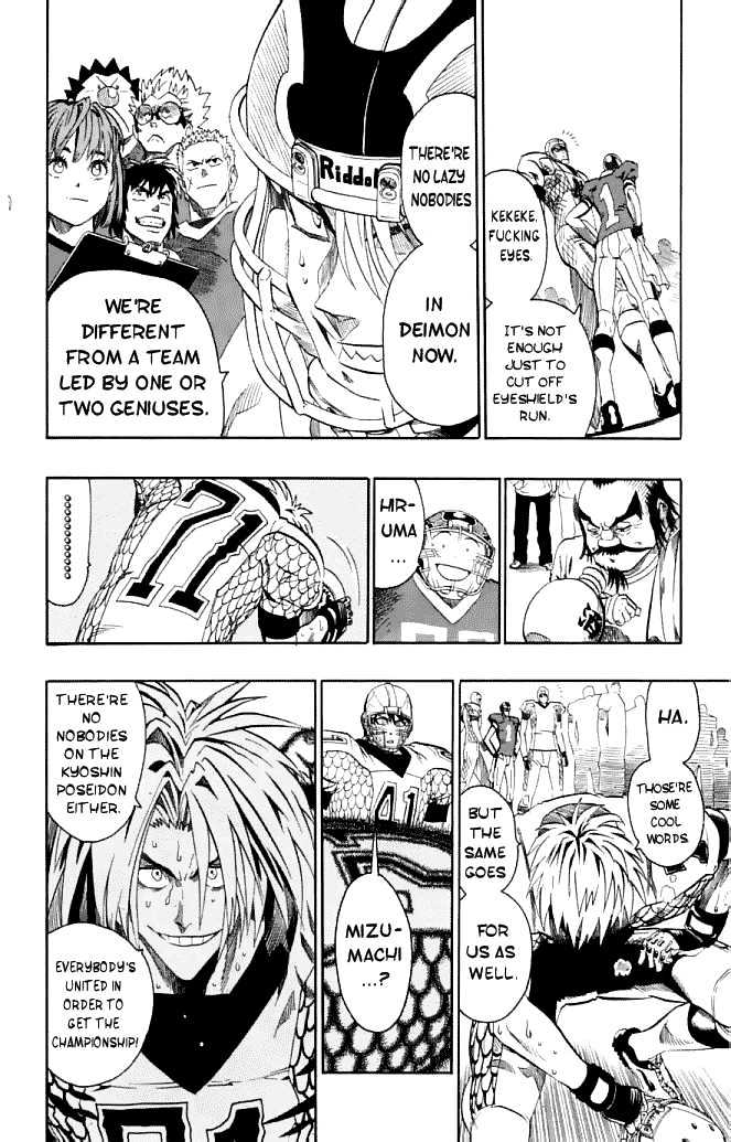 Eyeshield 21 - Chapter 123 : And One Year Later