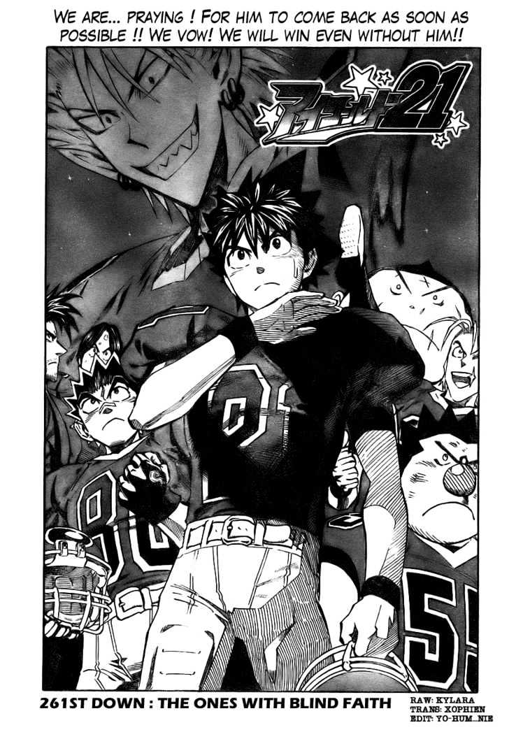 Eyeshield 21 - Chapter 261 : The Ones With Blind Faith