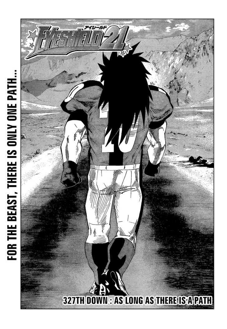 Eyeshield 21 - Chapter 327 : As Long As There Is A Path