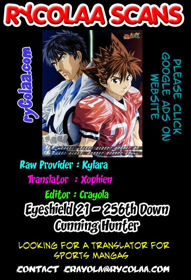 Eyeshield 21 - Chapter 256 : Cunning Hunter