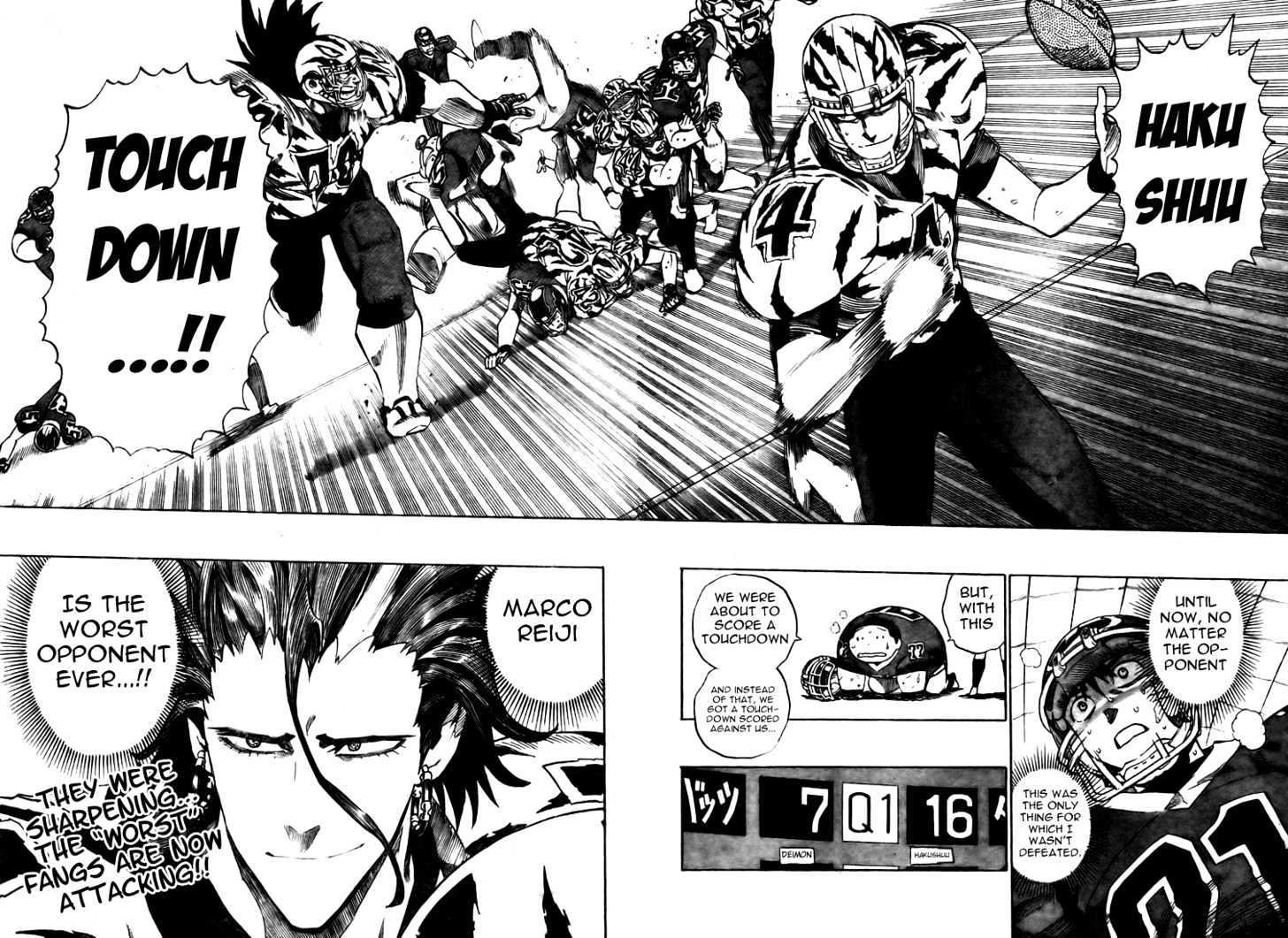 Eyeshield 21 - Chapter 256 : Cunning Hunter