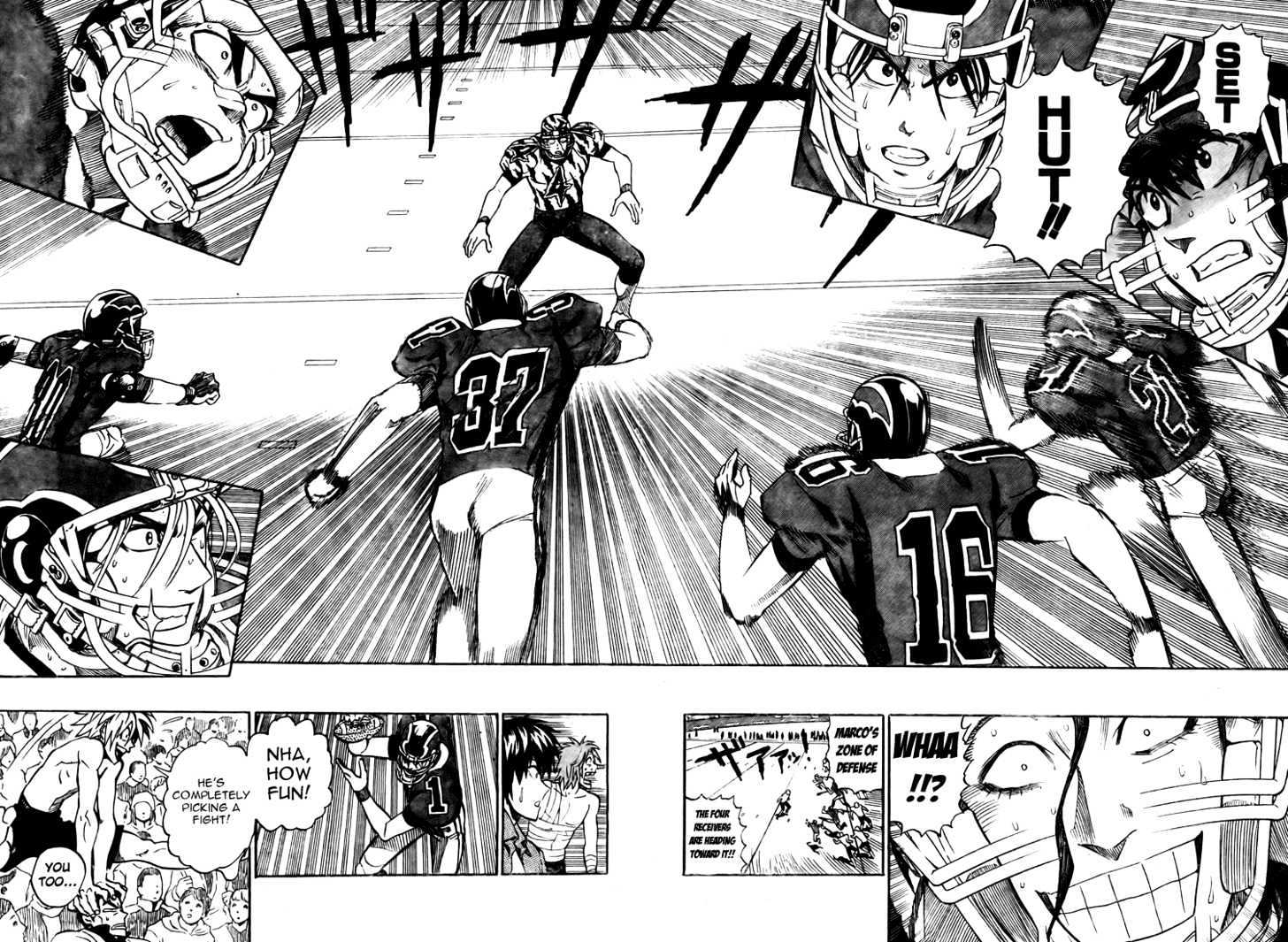 Eyeshield 21 - Chapter 257 : Hiruma Vs. Marco