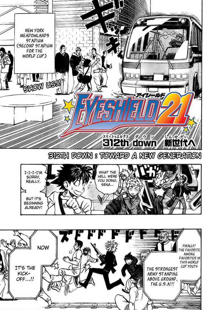 Eyeshield 21 - Chapter 312 : Towards A New Generation