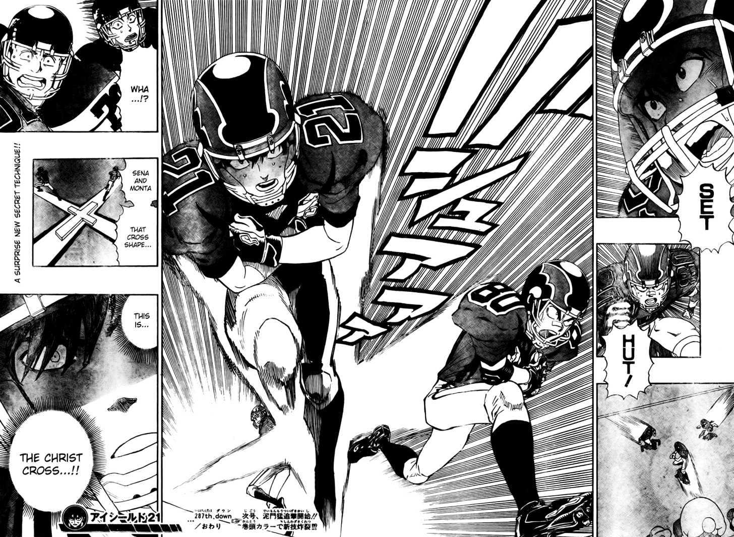 Eyeshield 21 - Chapter 287 : Caesar S Charge