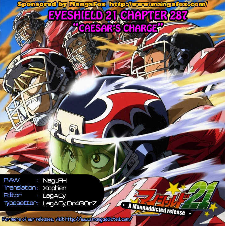 Eyeshield 21 - Chapter 287 : Caesar S Charge