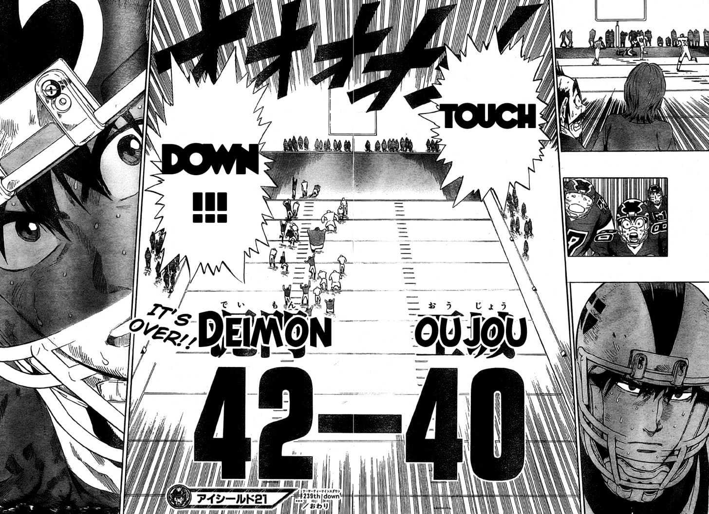 Eyeshield 21 - Chapter 239 : Shin Seijå«Rå Vs Kobayakawa Sena