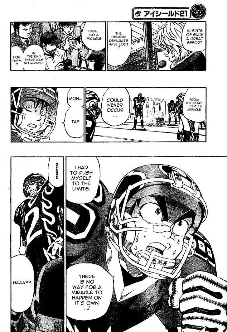 Eyeshield 21 - Chapter 196 : The Miracle Is Within The Hand