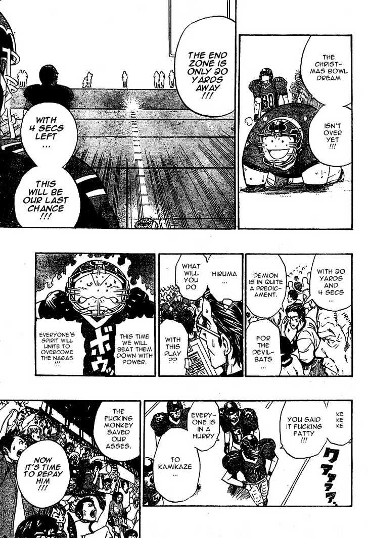 Eyeshield 21 - Chapter 196 : The Miracle Is Within The Hand