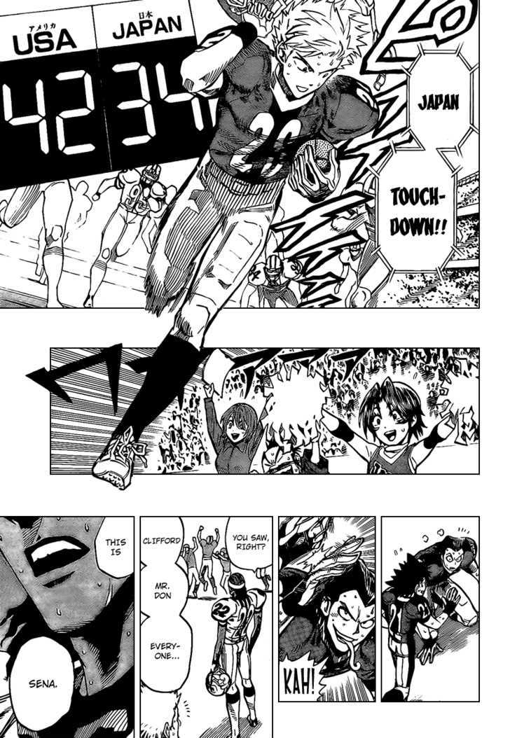 Eyeshield 21 - Chapter 330 : The Eyes Of A Male