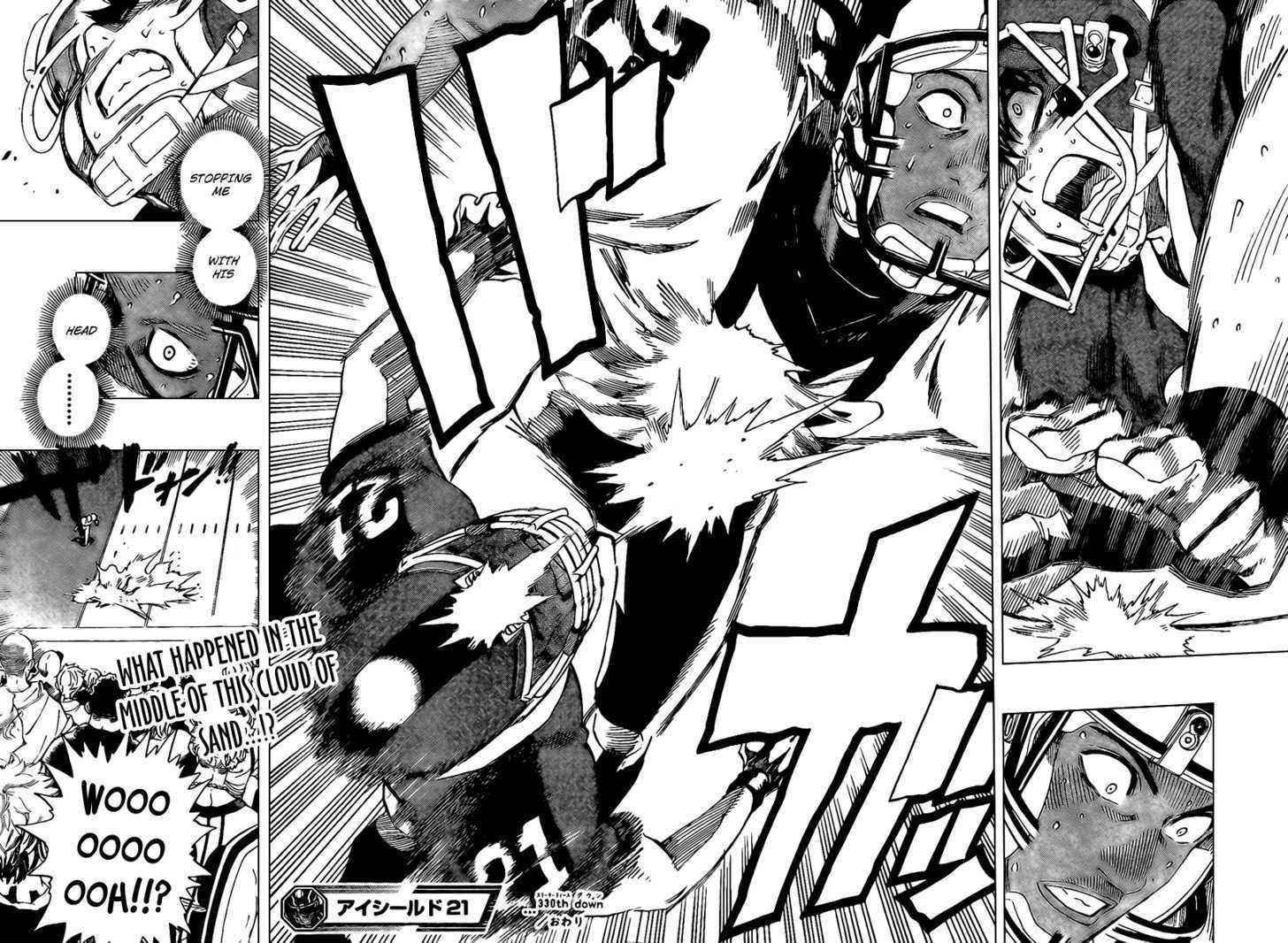 Eyeshield 21 - Chapter 330 : The Eyes Of A Male